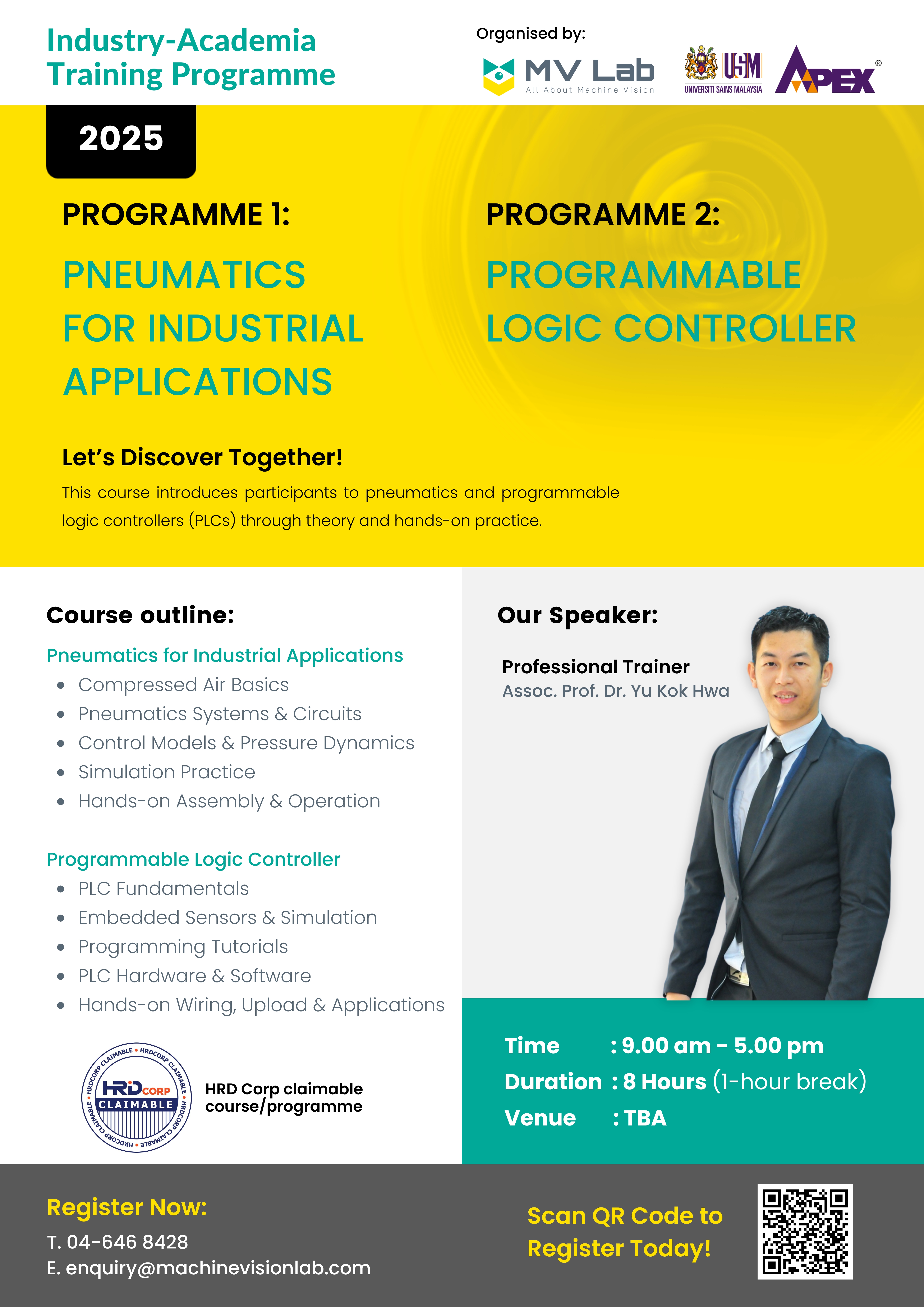 training program - Machine Vision Lab