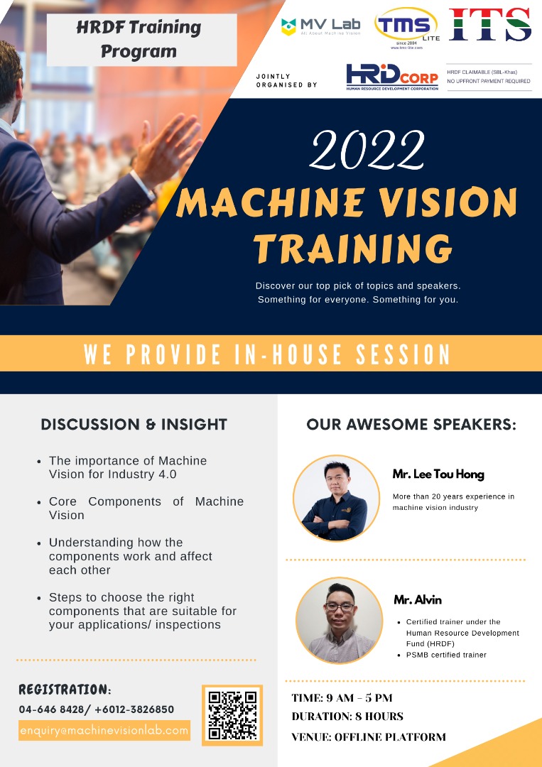 Machine Vision HRDF Training 2022